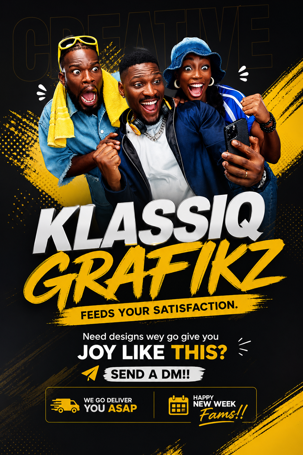 Creative satisfaction campaign design